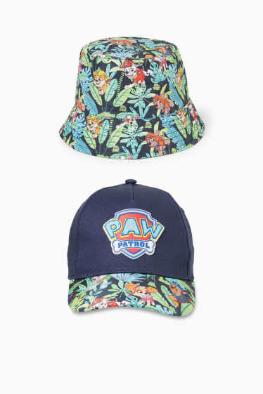 Children - PAW Patrol - set - baseball cap and hat - 2 piece - dark blue