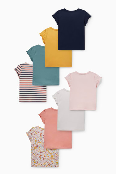 Children - Multipack of 8 - short sleeve t-shirt - cremewhite