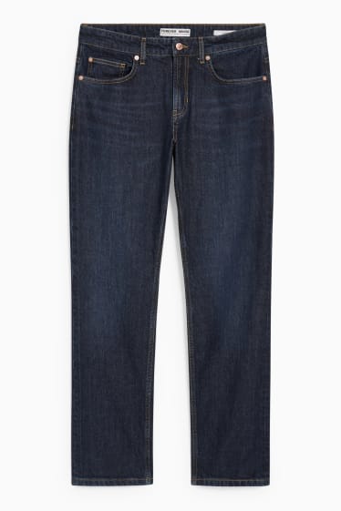 Pánské - Premium Denim by C&A - straight jeans - džíny - tmavomodré