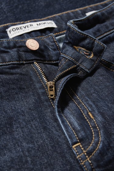 Hommes - Premium Denim by C&A - jean coupe droite - jean bleu foncé