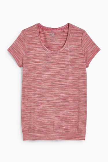 Mujer - Camiseta funcional - senderismo - 4 Way Stretch - fucsia