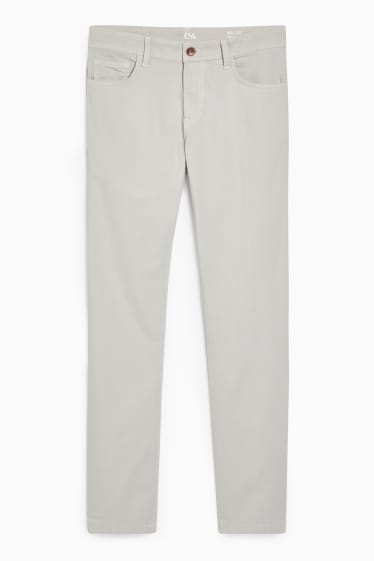 Men - Trousers - regular fit - champagne coloured