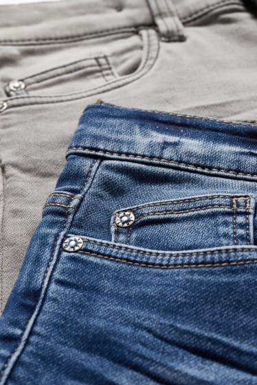 Kinder - Multipack 2er - Jeans-Shorts - Jog Denim - jeansblau