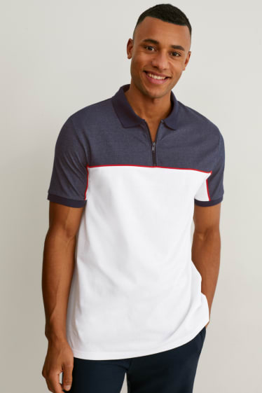 Men - Polo shirt - white