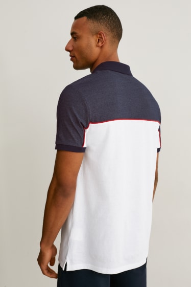 Men - Polo shirt - white
