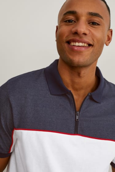 Men - Polo shirt - white
