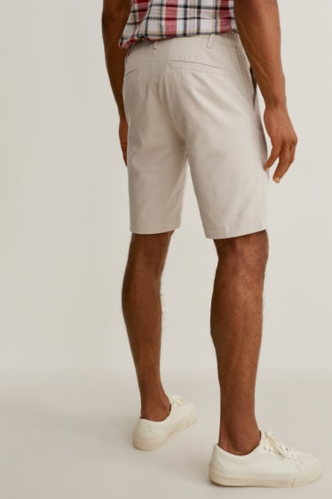 Bărbați - Pantaloni scurți - alb-crem
