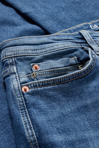 Donna - Straight jeans - a vita alta - jeans blu