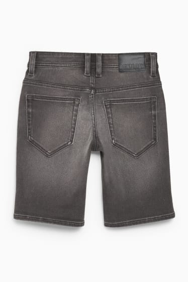 Kinder - Jeans-Shorts - Jog Denim - dunkeljeansgrau