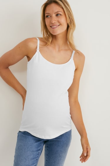 Women - Multipack of 2 - nursing top - white / black