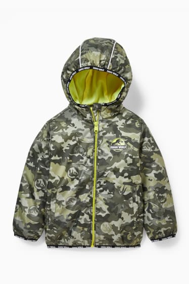 Bambini - Jurassic Patrol - giacca con cappuccio - militare