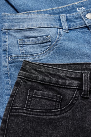 Women - Multipack of 2 - jegging jeans - denim-dark gray