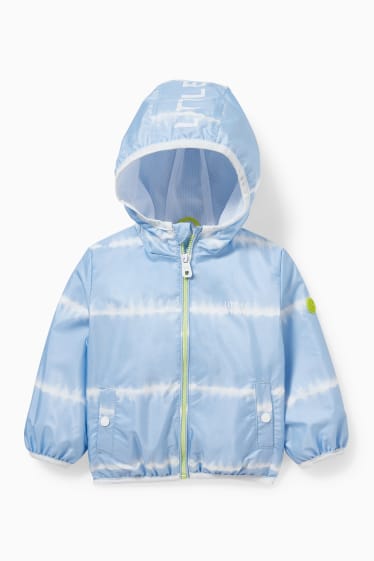 Babies - Baby jacket with hood - light blue