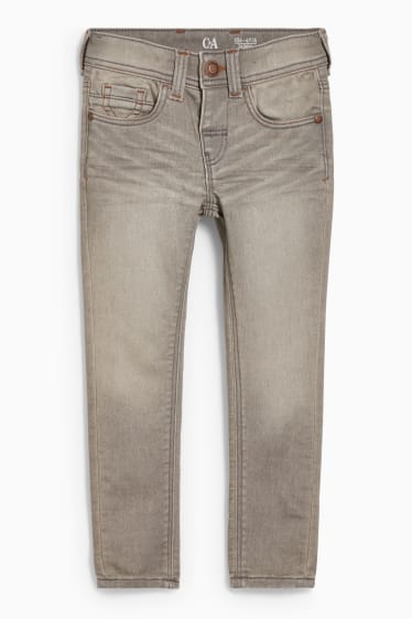 Enfants garçons - Jean skinny - jog denim - LYCRA® - jean gris clair