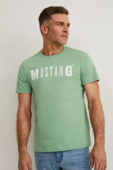 Hombre - MUSTANG - camiseta - verde
