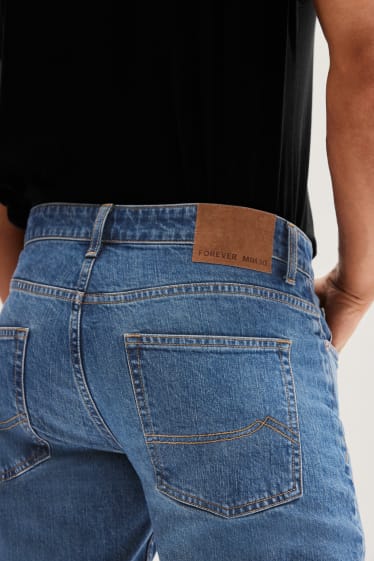 Hommes - Premium Denim by C&A - jean coupe droite - jean bleu