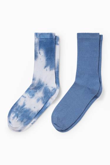 Men - Multipack of 2 - socks - blue