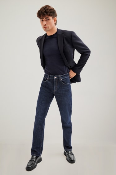 Men - Premium Denim by C&A - straight jeans - denim-dark blue