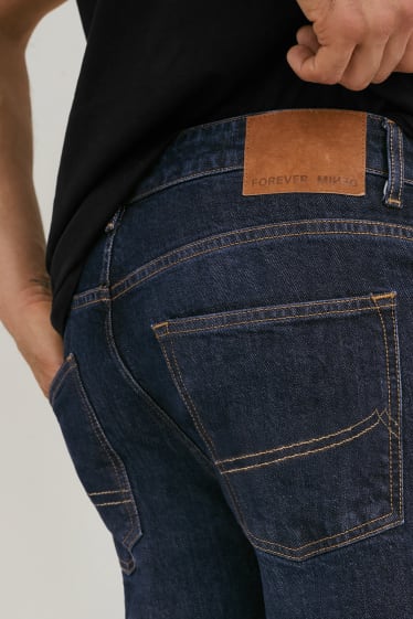 Hommes - Premium Denim by C&A - jean coupe droite - jean bleu foncé