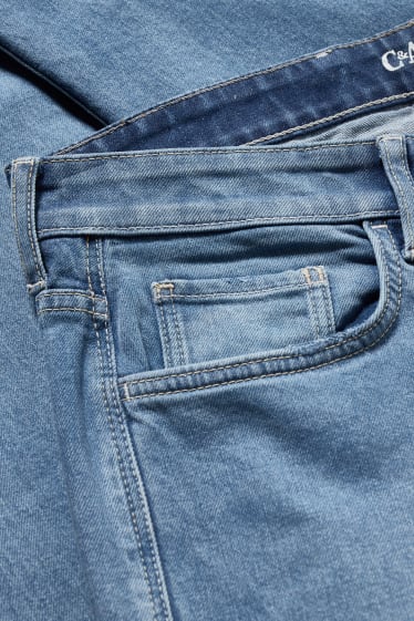 Hommes - Jean de coupe droite - Flex - jean bleu clair
