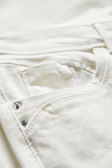 Femei - Pantaloni - slim fit - alb