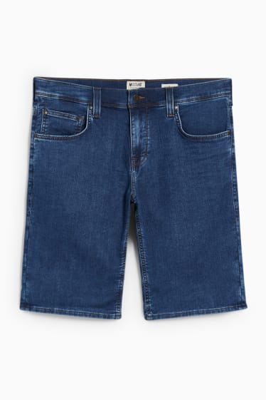 Men - MUSTANG - denim shorts - Chicago - blue denim