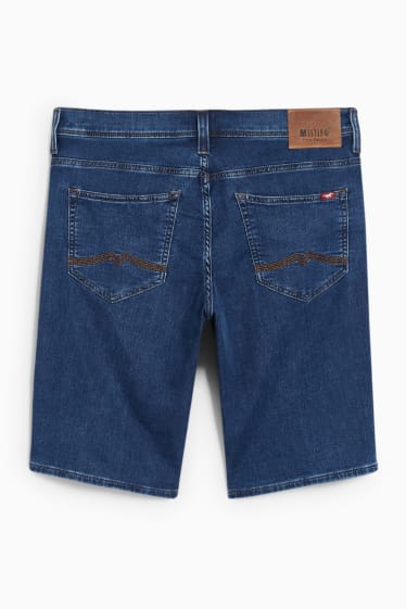 Men - MUSTANG - denim shorts - Chicago - blue denim
