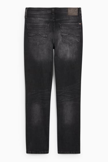 Men - MUSTANG - slim jeans - Washington - denim-dark gray