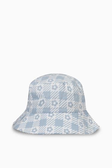 Femei - CLOCKHOUSE - pălărie - alb / albastru