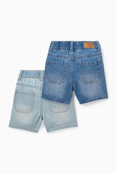 Miminka - Multipack 2 ks - džínové šortky pro miminka - džíny - modré