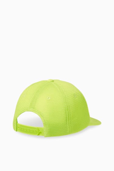 Kinder - Baseballcap - neon-gelb