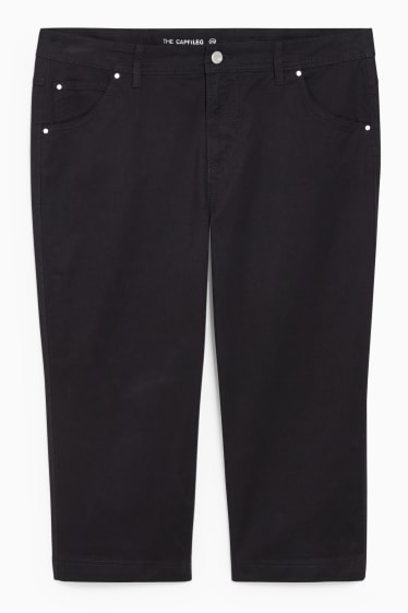 Donna - Pantaloni pinocchietto - LYCRA® - nero