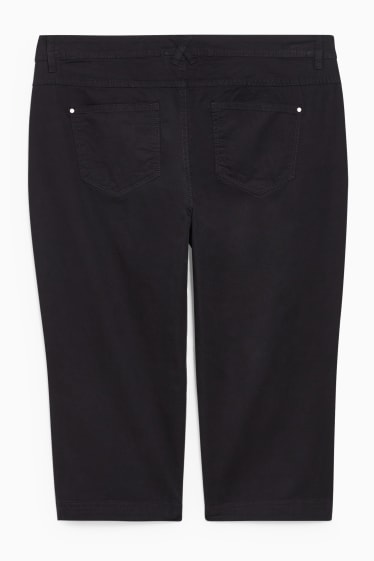 Women - Capri trousers - LYCRA® - black