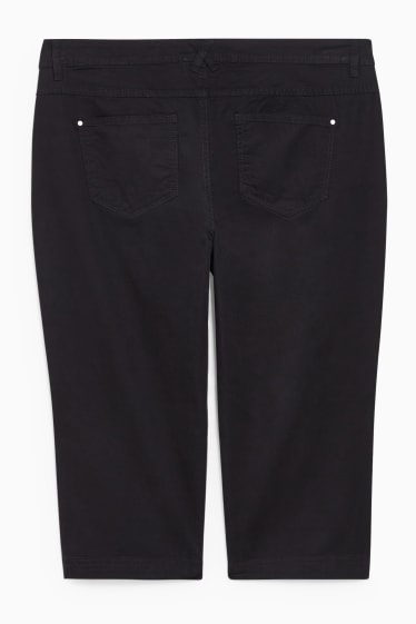 Donna - Pantaloni pinocchietto - LYCRA® - nero