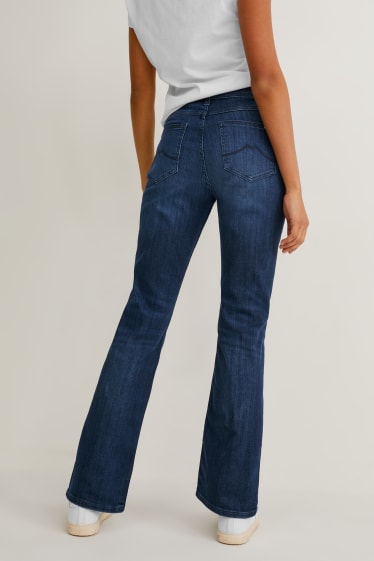 Damen - MUSTANG - Bootcut Jeans - Mid Waist - Mary - jeans-blau
