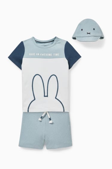 Babies - Miffy - baby outfit - 3 piece - light turquoise