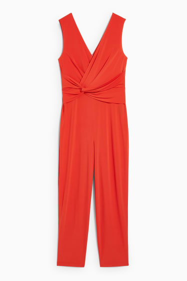 Damen - Jumpsuit - rot