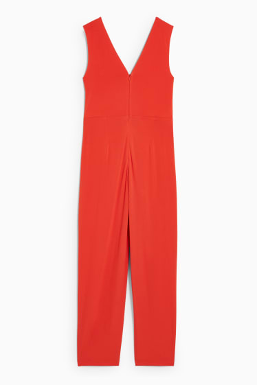 Damen - Jumpsuit - rot