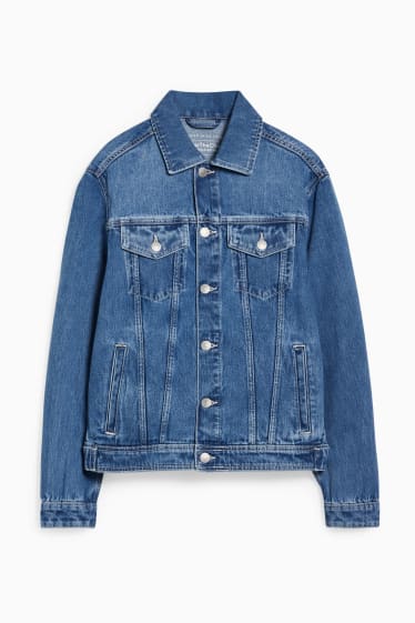 Herren - Jeansjacke - jeansblau