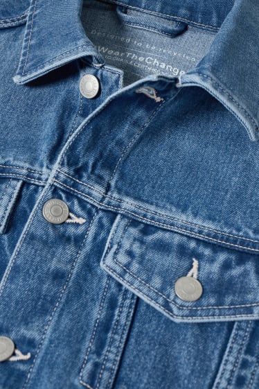 Herren - Jeansjacke - jeansblau