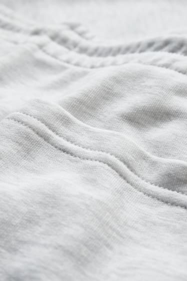 Men - Sweat shorts - white-melange