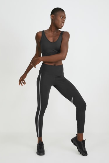 Femmes - Legging de sport - Supportive - running - 4 Way Stretch - noir