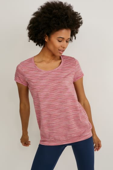 Women - Active top - hiking - 4 Way Stretch - pink