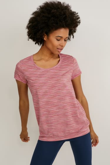 Mujer - Camiseta funcional - senderismo - 4 Way Stretch - fucsia