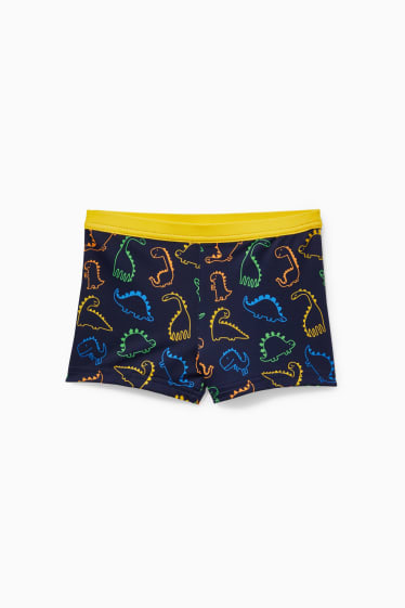 Bébés garçons - Dino - short de bain pour bébé - LYCRA® - bleu foncé
