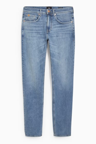 Uomo - Jeans slim - con fibre di canapa - LYCRA® - jeans blu