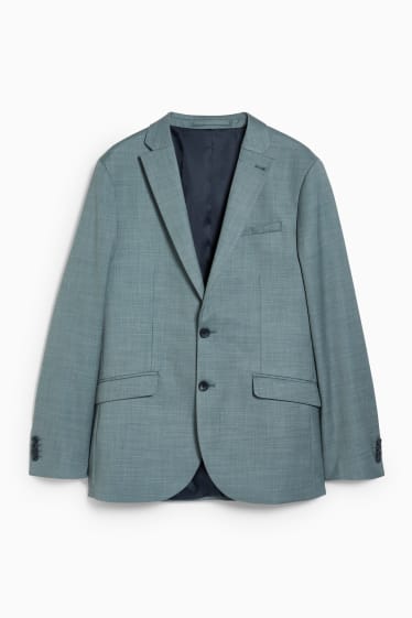 Men - Mix-and-match tailored jacket - slim fit - stretch - LYCRA® - green
