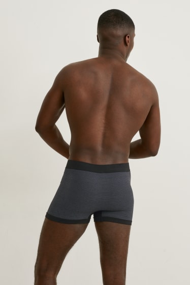 Heren - Set van 3 - trunks - naadloos - LYCRA® - zwart