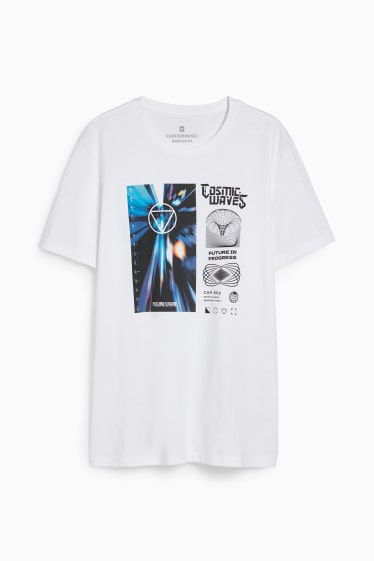 Uomo - CLOCKHOUSE - t-shirt - bianco