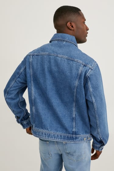 Herren - Jeansjacke - jeansblau